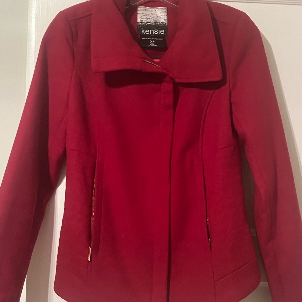 Kensie Women's Vibrant Red Blazer
